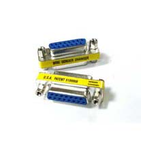 Mini Gender Changer, DB15 Female / Female