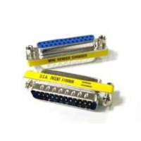 Mini Gender Changer, DB25 Male / Female Mini Gender Changer, DB25 Male / Female
