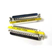 Mini Gender Changer, DB37 Male / Male