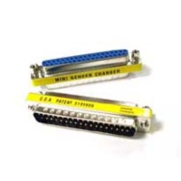 Mini Gender Changer, DB37 Male / Female Mini Gender Changer, DB37 Male / Female