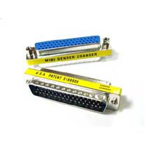 Mini Gender Changer, DB50 Male / Female