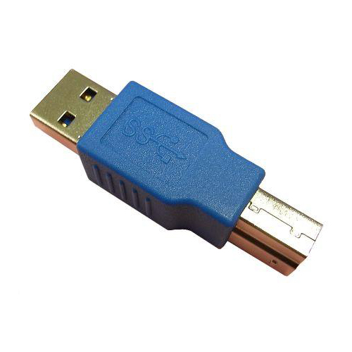 USB 3.0 Adapter, Type A Male to Type B Male