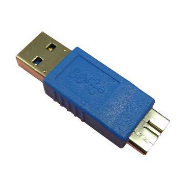 USB 3.0 Adapter, Type A Male to Type Micro B Male USB 3.0 Adapter, Type A Male to Type Micro B Male