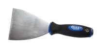 PUTTY KNIFE(STAINLESS STEEL BLADE/ FLEX. &PLASTIC HANDLE)