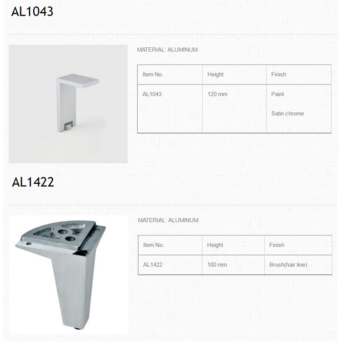 Cabinent & Sofa Legs