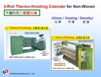 3-Roll Thermo-finishing Calender for Non-Woven 3-Roll Thermo-finishing Calender for Non-Woven