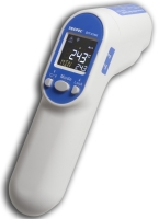 Infrared thermometer with K type thermocouple
