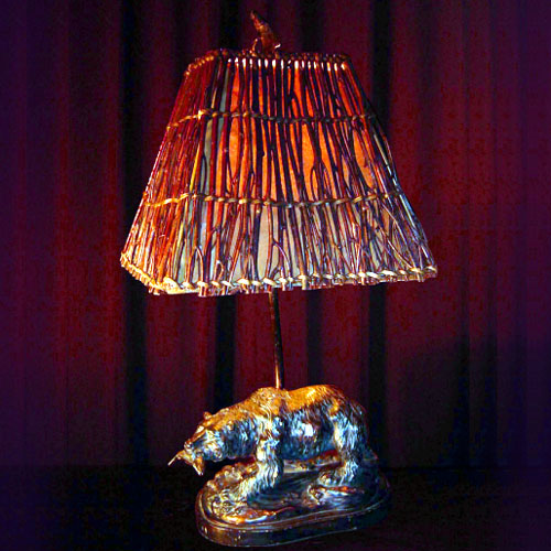 BRON BEAR TABLE LAMP