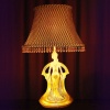 FLORAL TRIBUTE TABLE LAMP