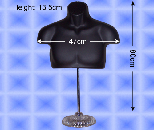 Free-Hanging Men’s Chest Form With Stand