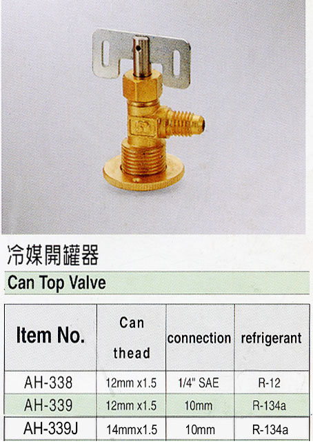Can Top Valve