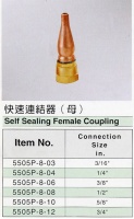 Self Sealing Female Coupling