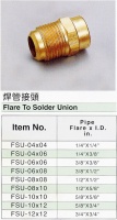 Flare To Solder Union