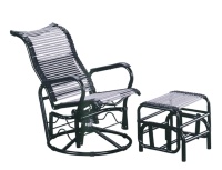 Swivel Recliner with Footstool Swivel Recliner with Footstool