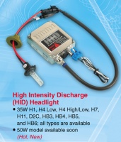 High Intensity Discharge head lamp conversion kits and working lamp