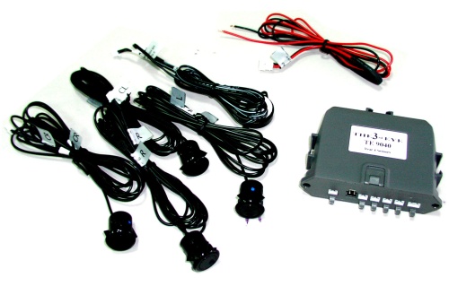 Reversing distance sensor and camera