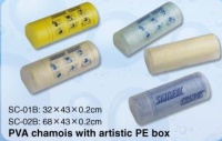 PVC Chamois with Artistic PE Box