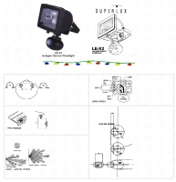 Halogen Sensor Floodlight