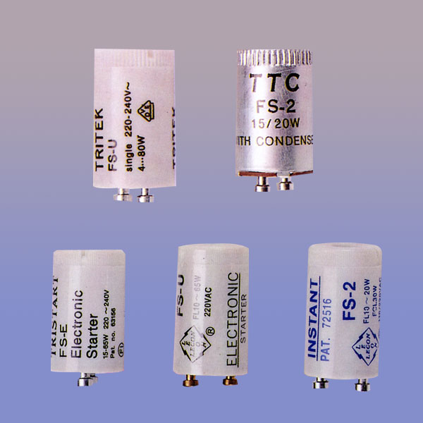 Conventional Fluorescent Starters Electronic Starters