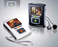 7 in 1 Palm size CM 100 Color MP3 Player
