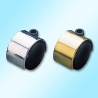 Twin-Wheel Nylon Castors (with polished chrome or brass stems)