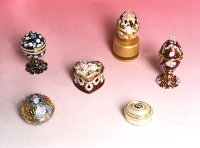 Metal Casting Jewelry Box & Egg