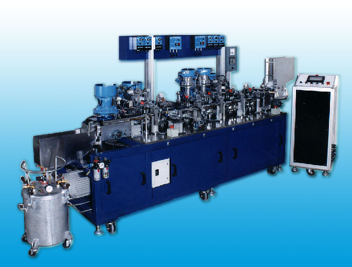 原子笔笔管灌油及组件自动装配机