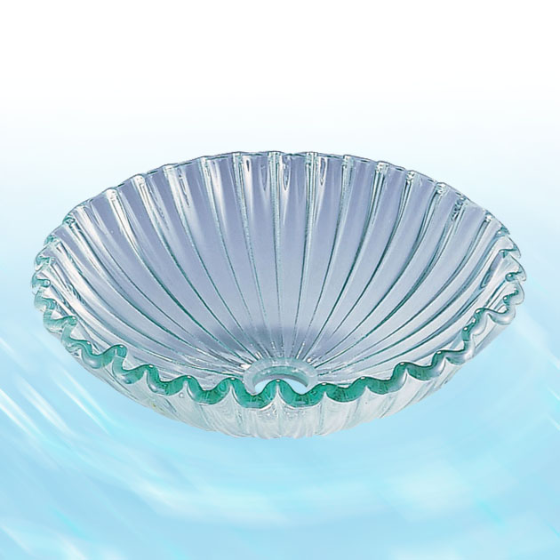 Seashell Glass Washbasin