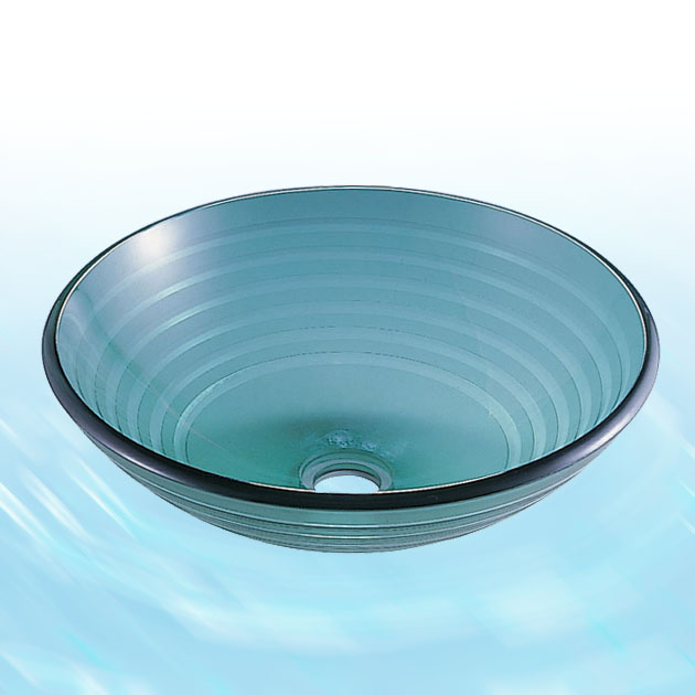 Glass Washbasin-Green Glass Washbasin-Green