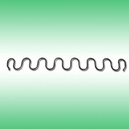 Straight curved wire form