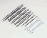 Broaches for open-end wrench broaching