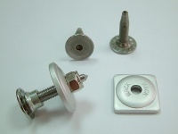 Stainless-steel snowmobile screws