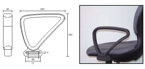 Plastic Arm with Cap Plastic Arm with Cap