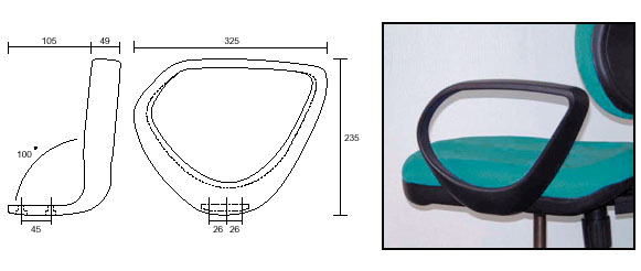 Plastic Arm(Left and Right Arm) Plastic Arm(Left and Right Arm)
