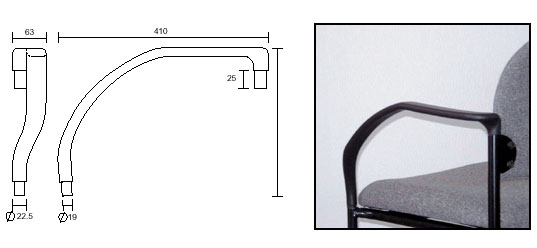 Plastic Arm(Left and Right Arm) Plastic Arm(Left and Right Arm)