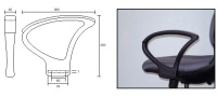 Plastic Arm (Left and Right Arm)