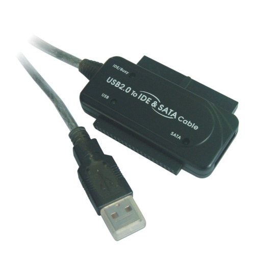 USB 2.0 to IDE & SATA 接口線