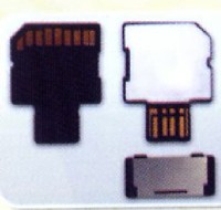 High Speed SD Card with USB 2.0 Connector