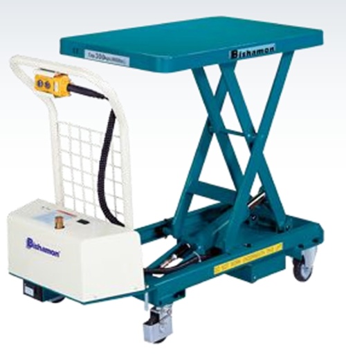 Battery Powered Lift Table - X type