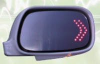 LED side-view signal mirrors