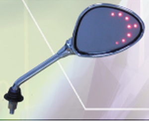 Motorcycle LED Mirrors