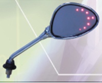 Motorcycle LED Mirrors