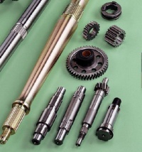 Gears and axle parts for autos and motorcycles