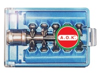 1/4'' HEX DRIVE ANTI-SLIP BIT SET, 11PCS