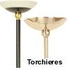 Fluorescent Dimmable Torchieres