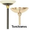 Fluorescent Dimmable Torchieres