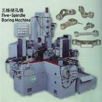 Five-spindle boring machine