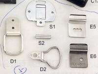 Suitcase Caster Hinges and Other Hardware Parts & Accessories