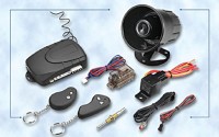 Intelligent Car Alarm System with central door lock relay built-in