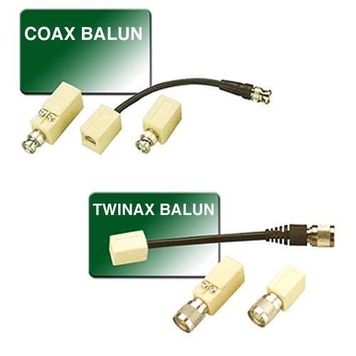 Coax & Twinax Balun Coax & Twinax Balun